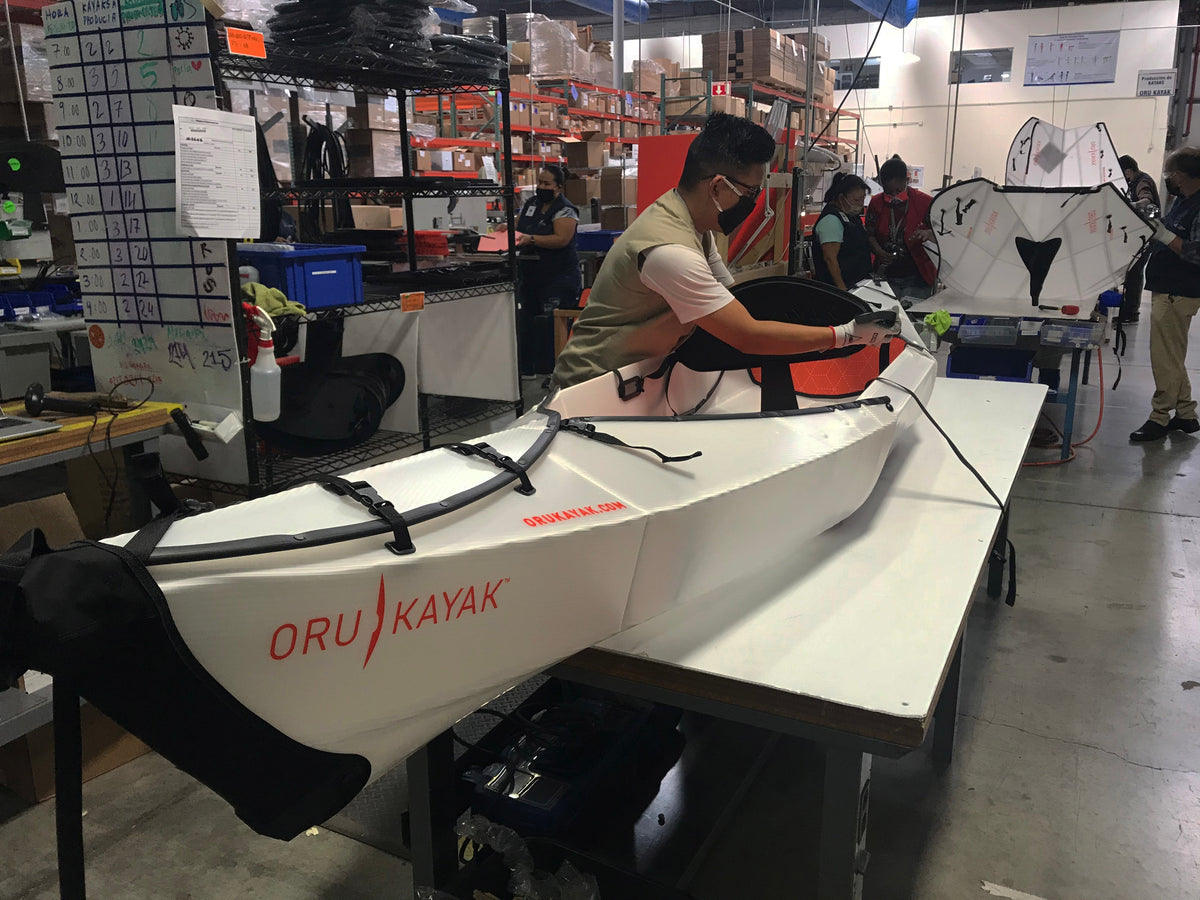 Making an Oru Kayak How our Foldable Recreational Kayak is Made Oru Kayak Europe